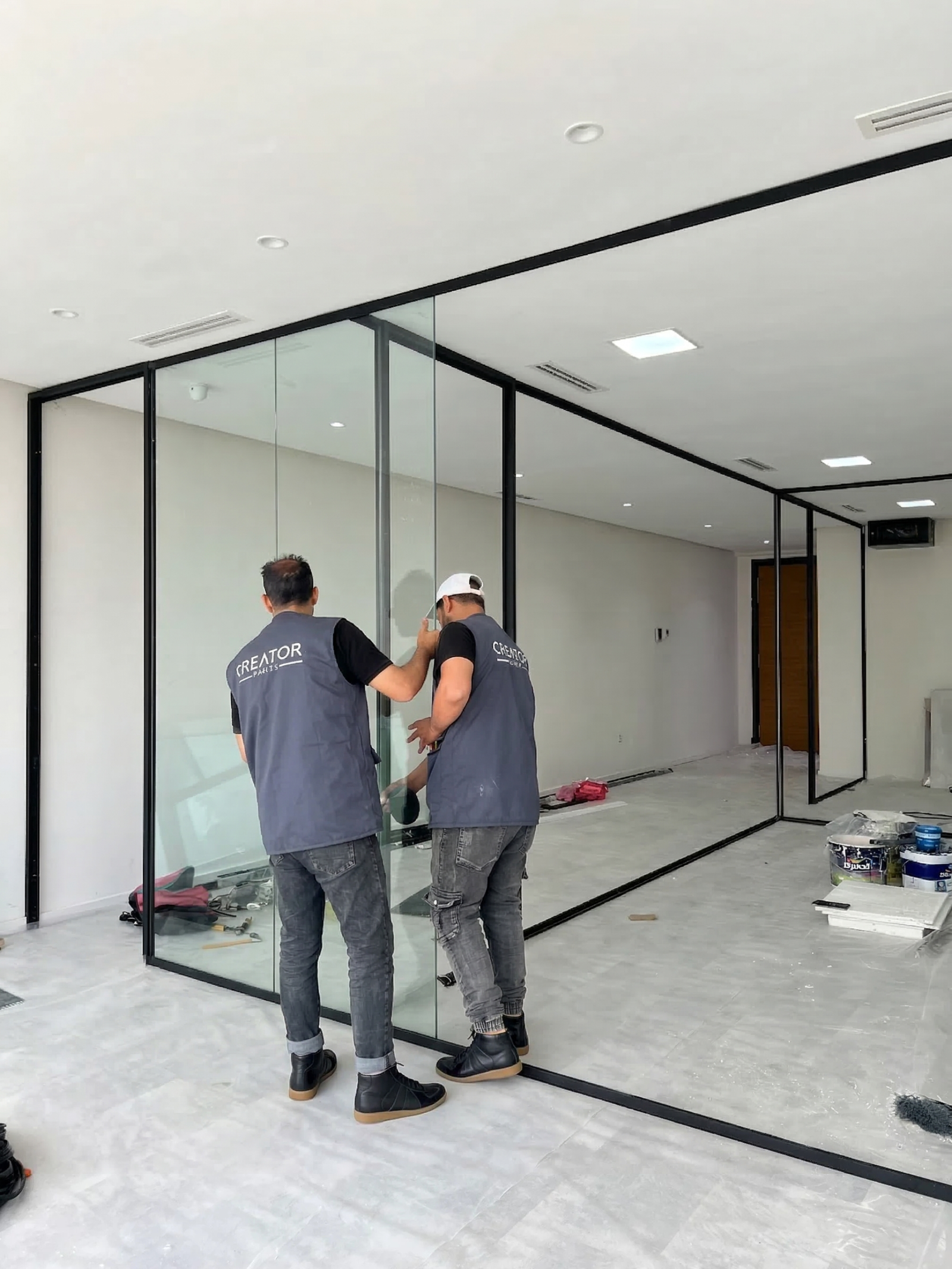 Cloisons amovibles professionnelles Creator Espace